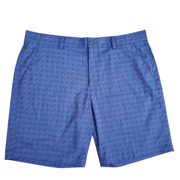 Grand Slam Blue Pattern Golf Shorts 36 - Picture 1 of 4